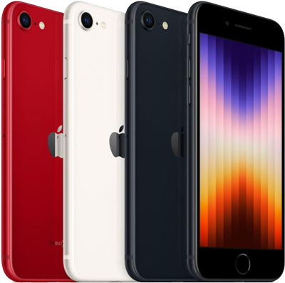iPhoneSE(第三世代)_カラーバリエーションは3色_ミッドナイト＆スターライト＆RED_400